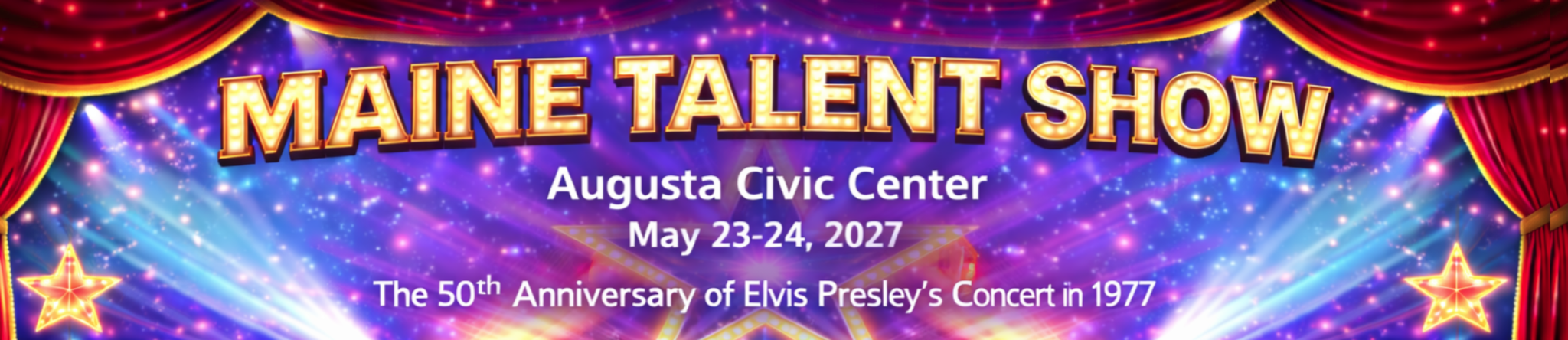 Maine Talent Show banner